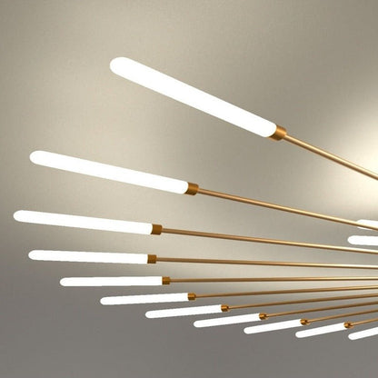 Modern Gold Chandelier