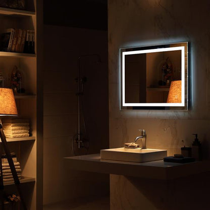 Anti-Fog Bathroom Mirror With LED