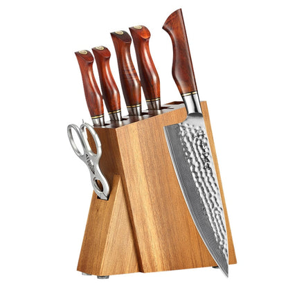 Damascus Steel Knife Set