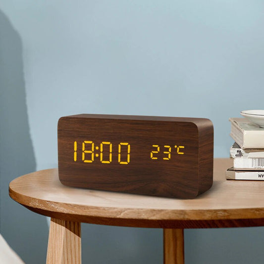 LED Multifunction Table Alarm Clock