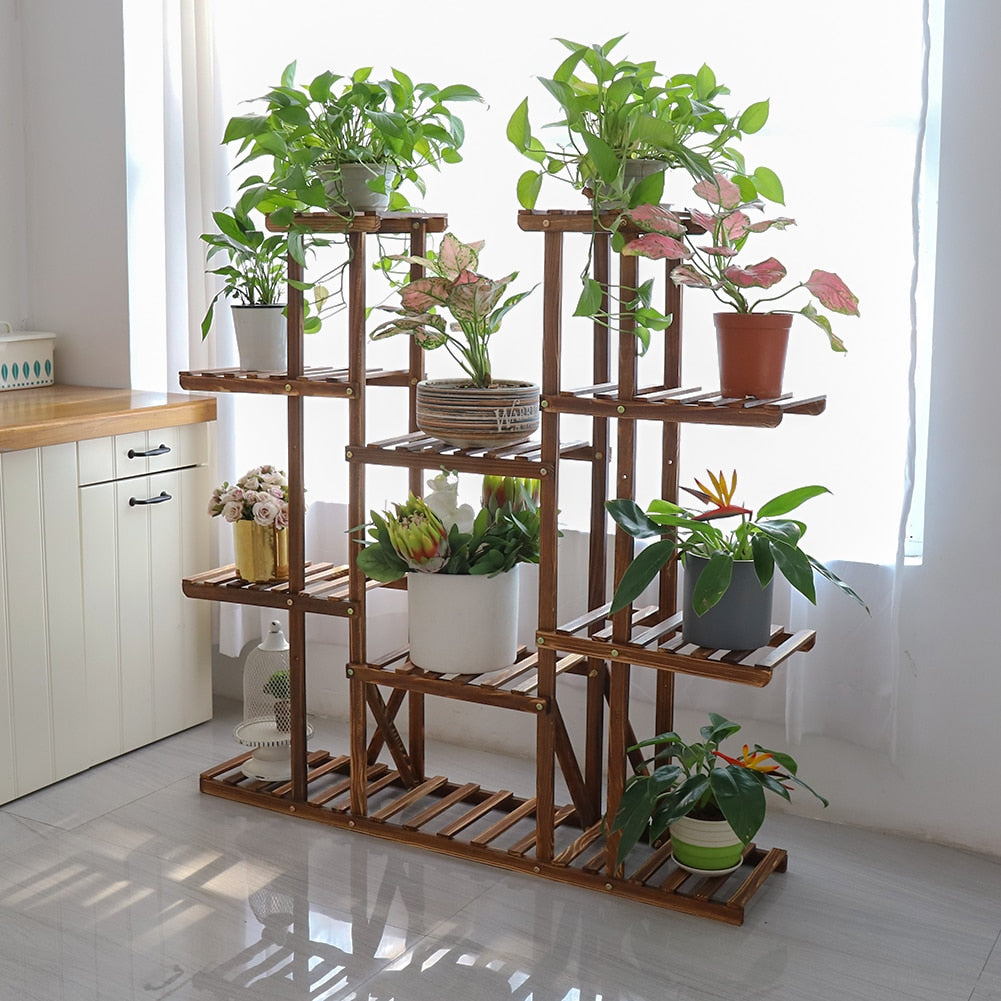 9-Tier Plant Rack Shelf
