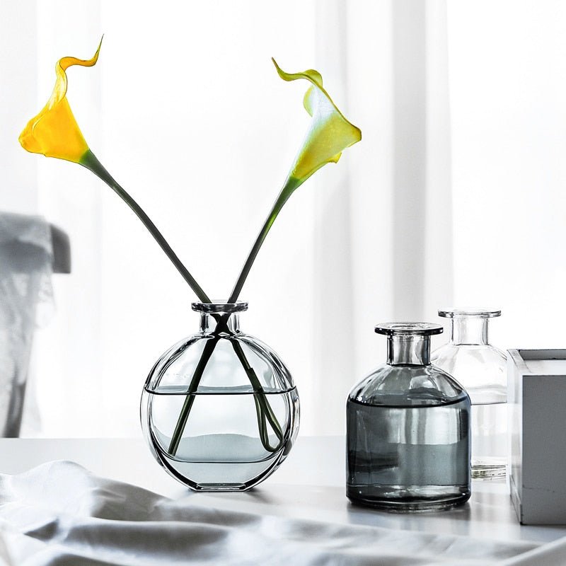 Transparent Glass Vases