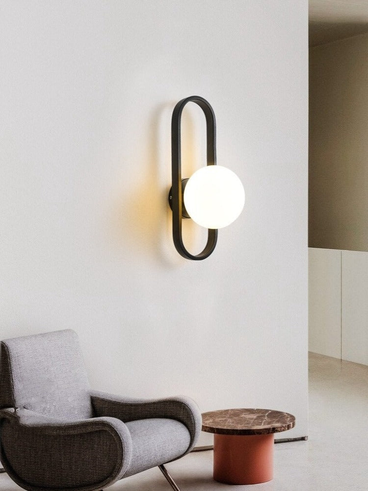 The West Decor Nordic Bedside LED Wall Sconce for Living Room Decor