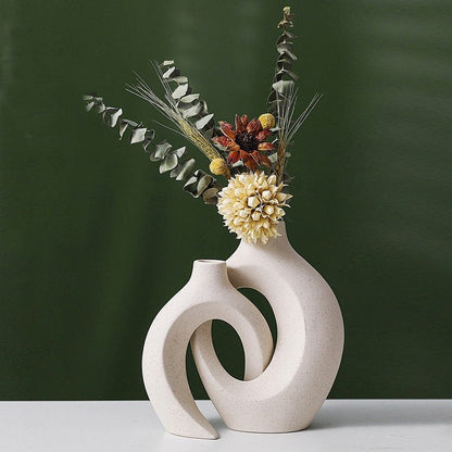 White Matte Flower Pot