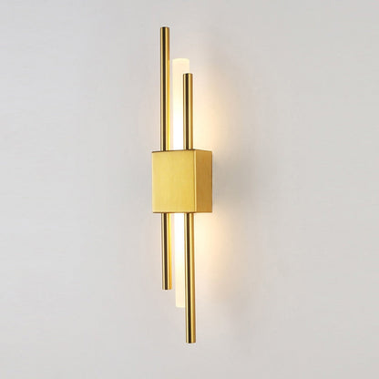 Right-Gold Modern LED Wall Sconce