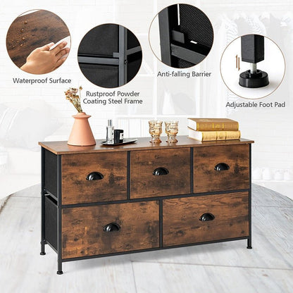 Features Of Dresser Organizer with 5 Drawers