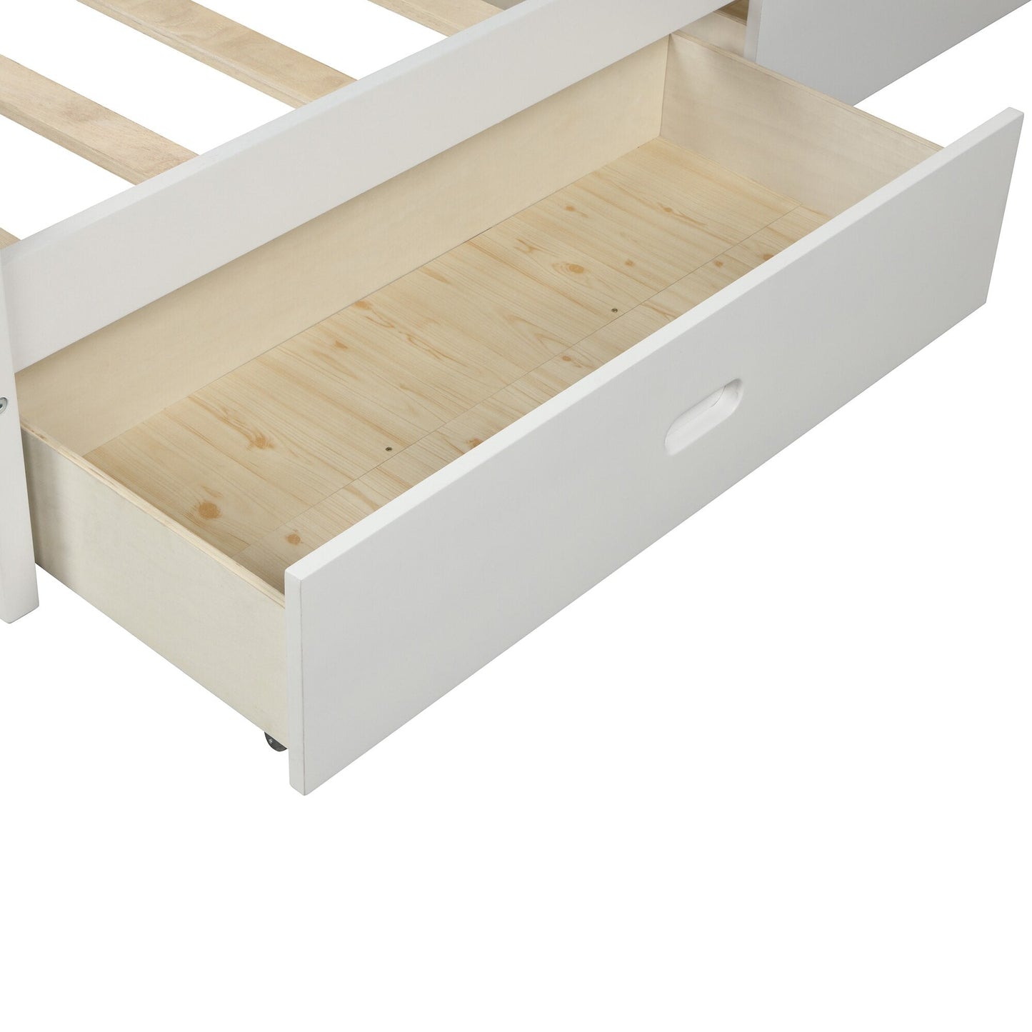 Wooden Bed Drawers