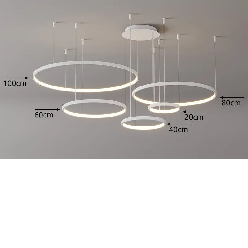 LED Modern Chandelier Variant 6