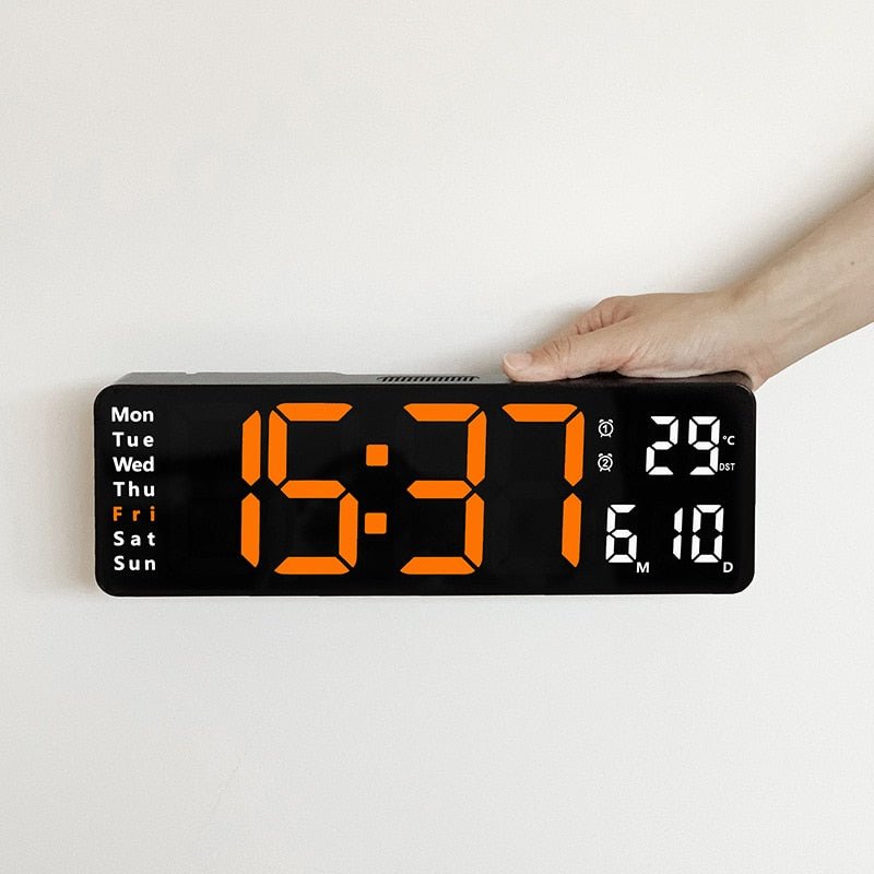 Large Digital Wall Clock