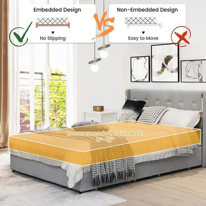 Design Of Bed Frame With 4 Storage Drawers