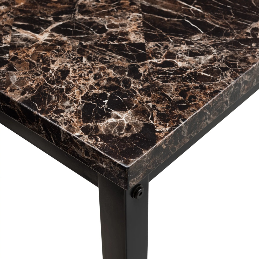 Faux Marble Dining Table