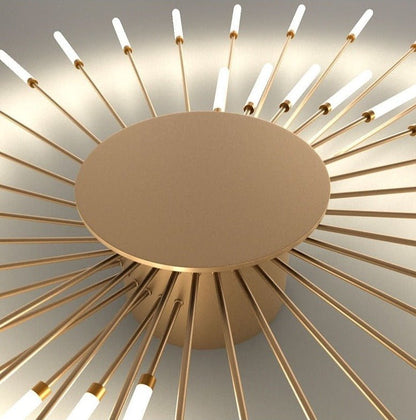 Modern Gold Chandelier