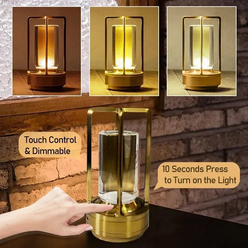 Retro LED Night Light Lamp