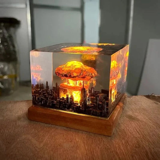 Flameless Mushroom Cloud Lamp