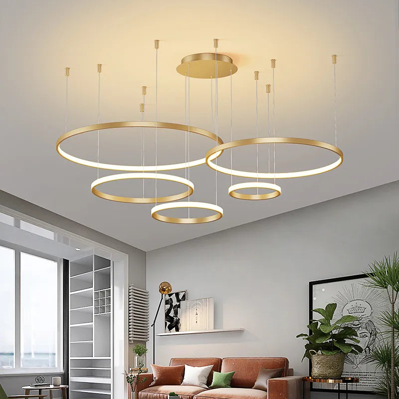 Minimalist LED Modern Chandelier