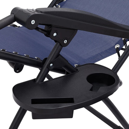 Outdoor Zero Gravity Chair With Cup Holder