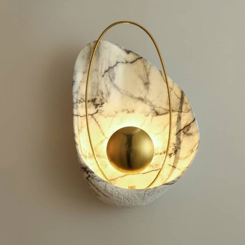 Decorative Marble Wall Lamp