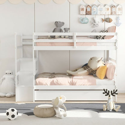 Modern Twin Over Twin Bunk Bed