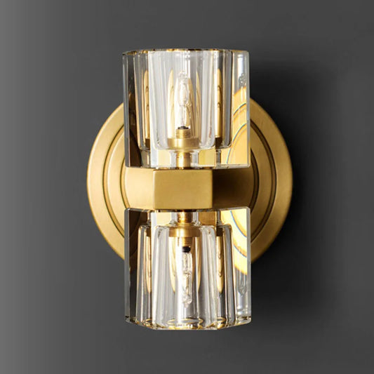 American Postmodern Crystal Wall Sconce