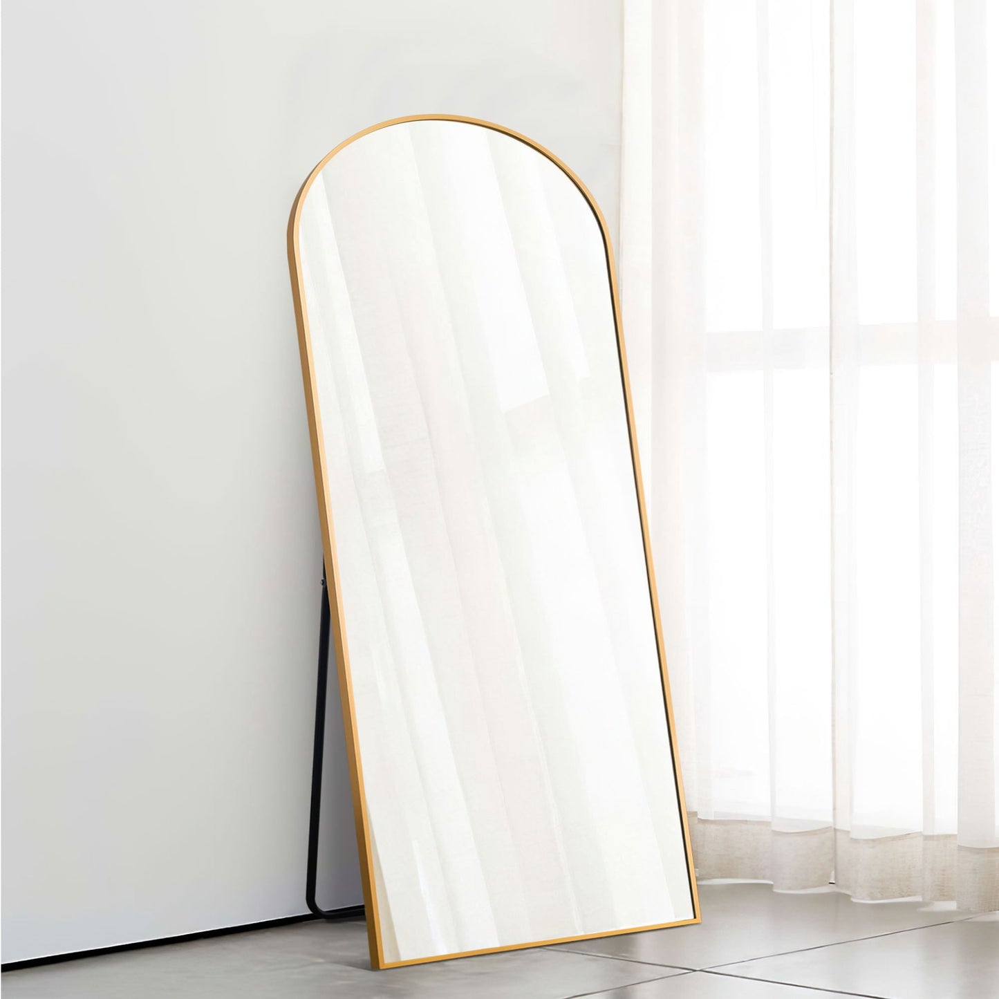Gold Decorative Full Length Mirror
