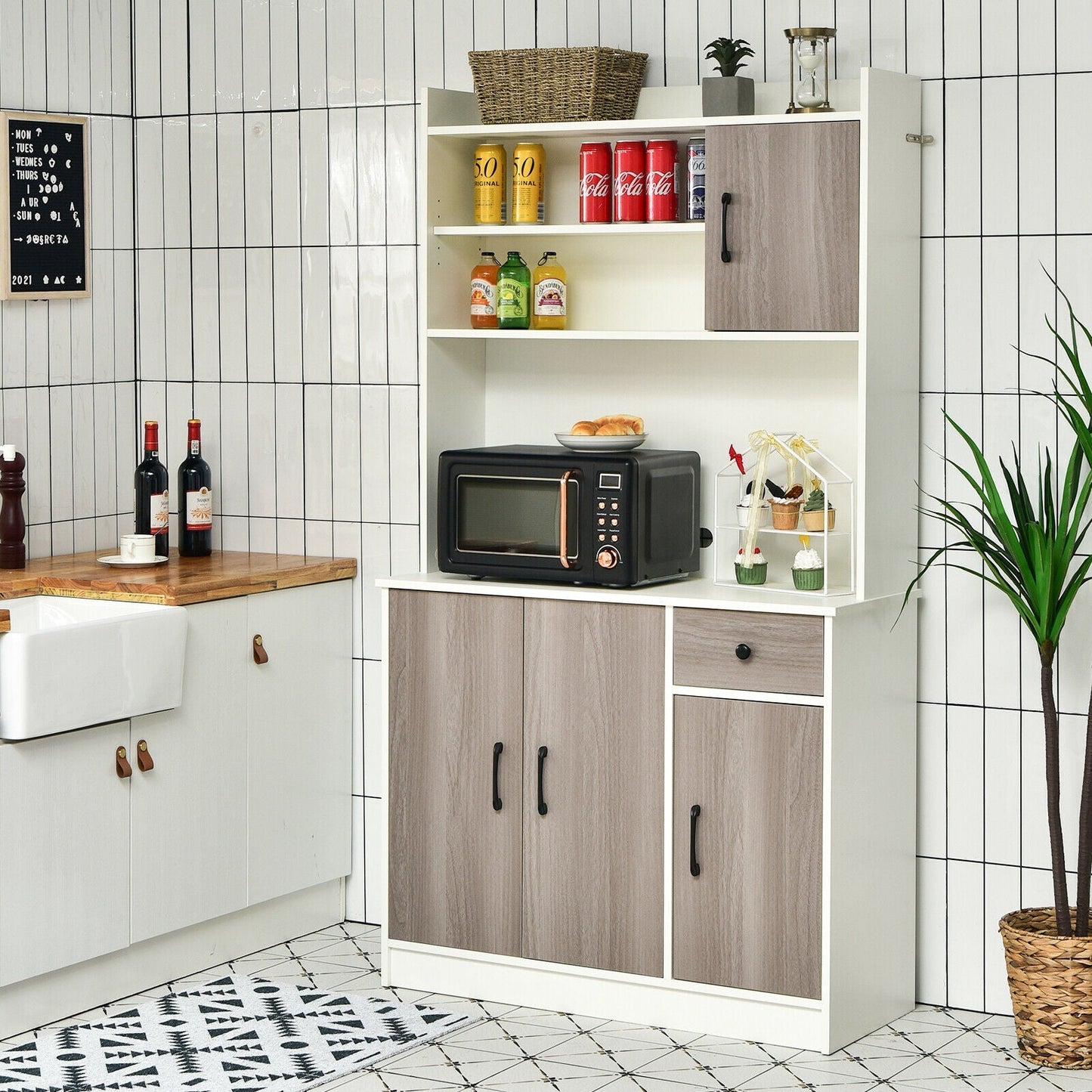 Buffet Pantry Storage Cabinet