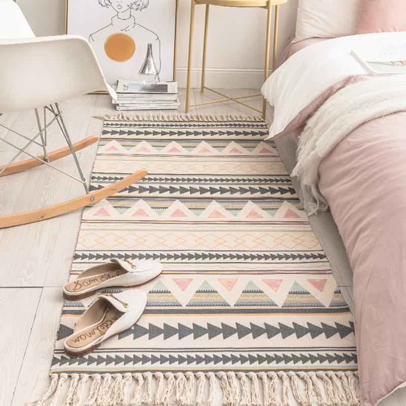 Tassel Woven Rug