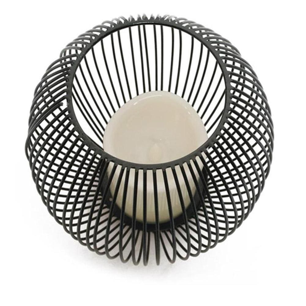 Oval Cage Candle Holder