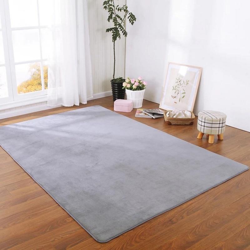 Grey Coral Velvet Rug