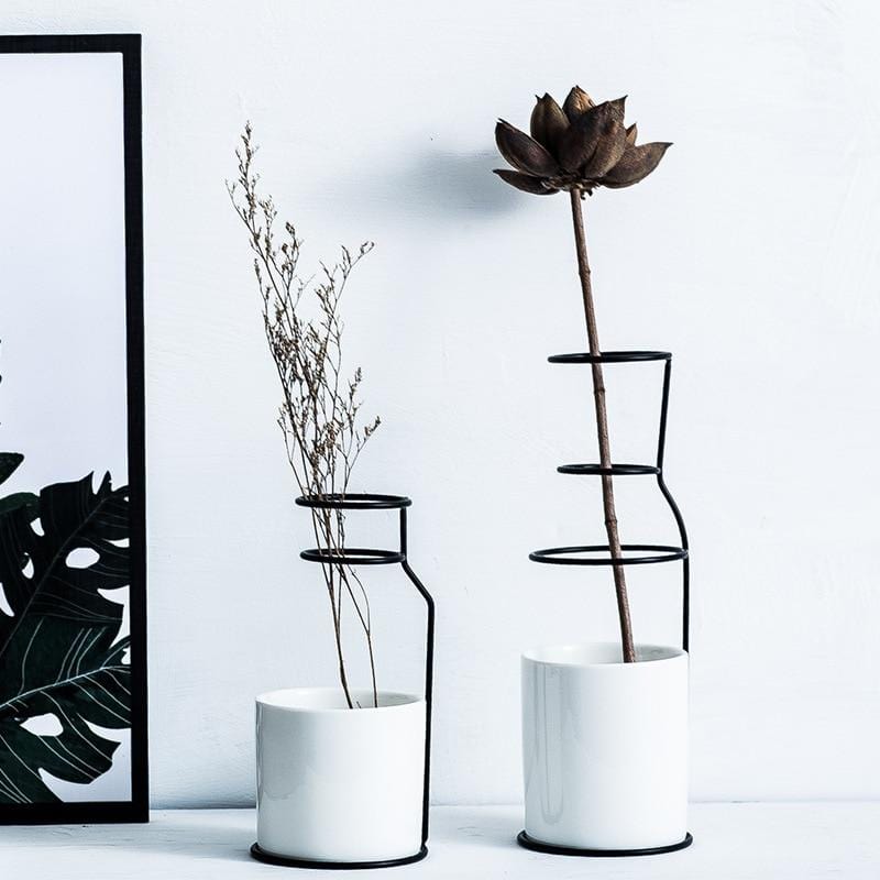 Modern Scandinavian Ceramic Vase