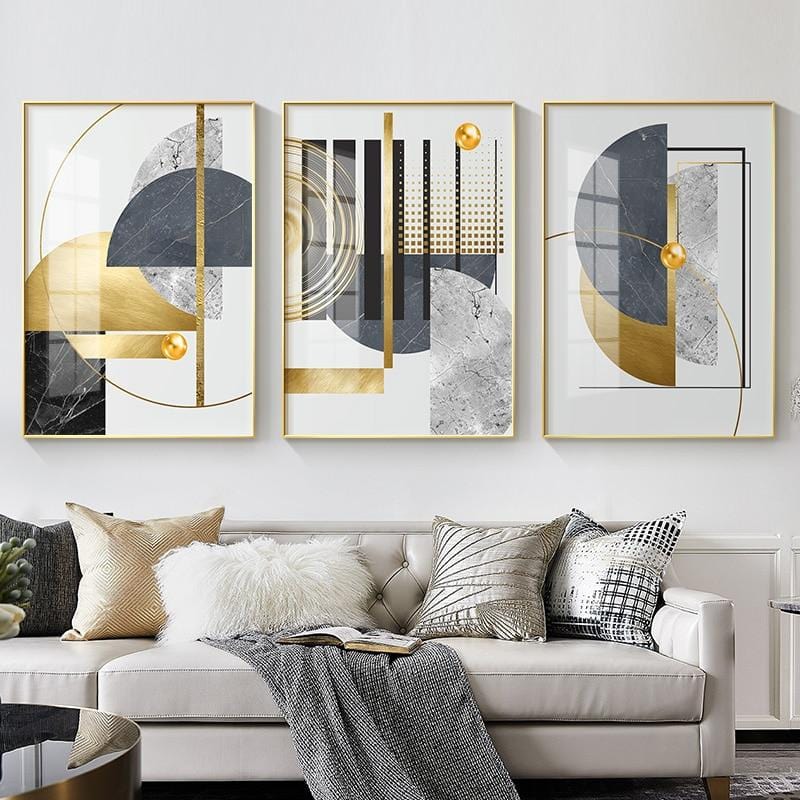 Geometric Canvas Art