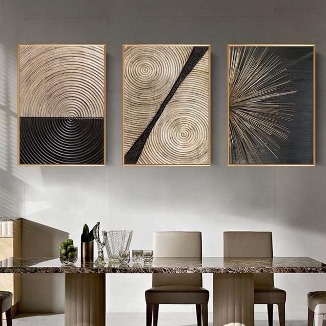 Wood Lines Canvas Art