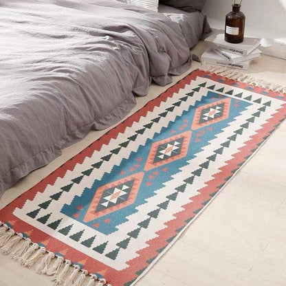 Bohemian Tassel Rug Carpet