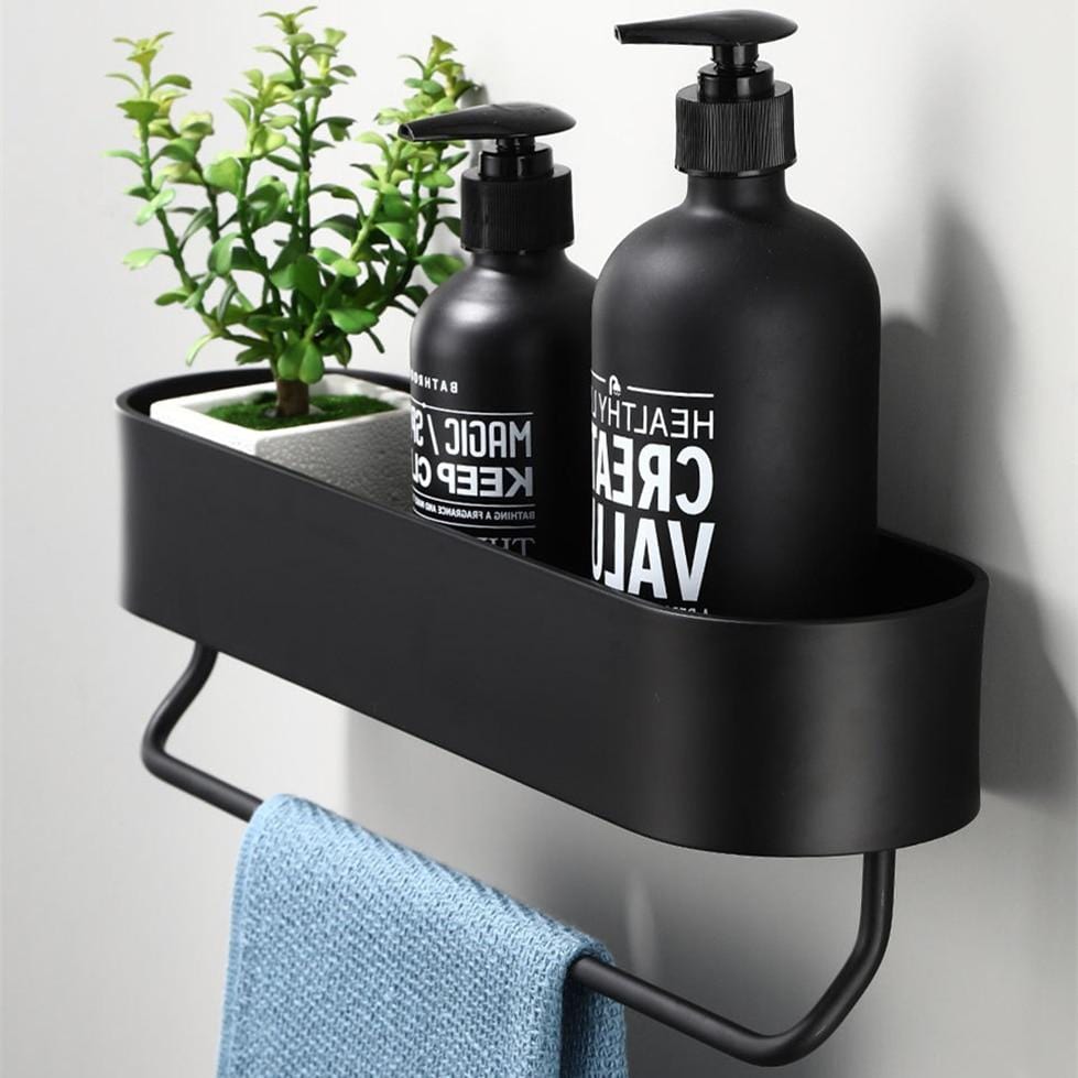 Blooming Black Rack Shelf