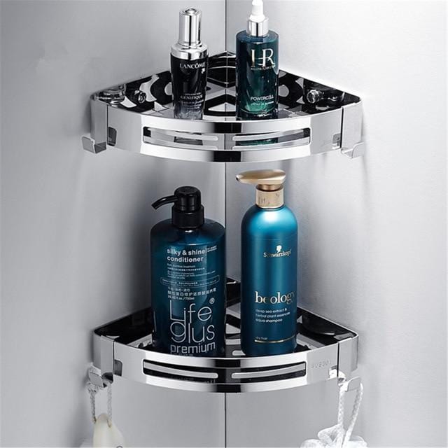 Elegant Corner Shower Shelf
