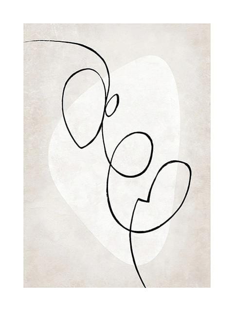 Abstract Line Canvas Art