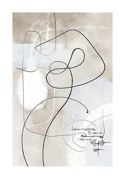 Abstract Line Canvas Art