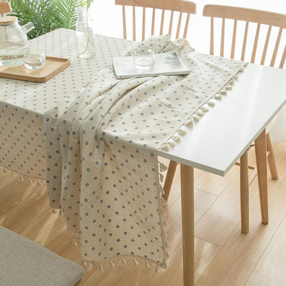 Luxury Flower Tablecloth