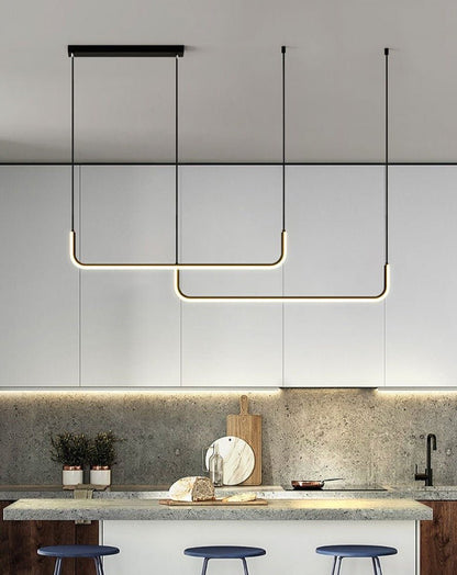 U Shaped Ceiling Light