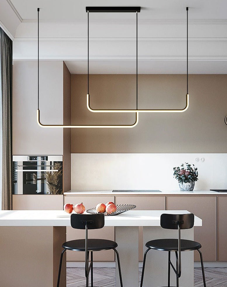 U Shaped Ceiling Light