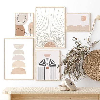 Modern Boho Wall Art