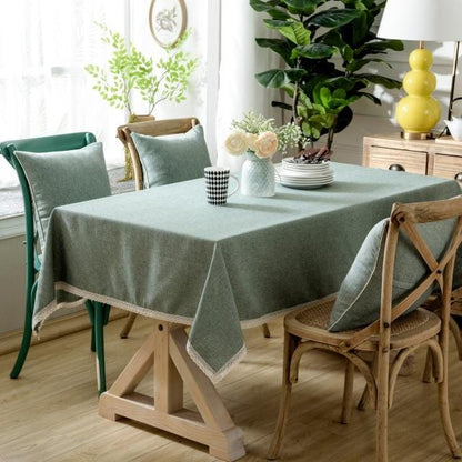Lace Tassel Tablecloth